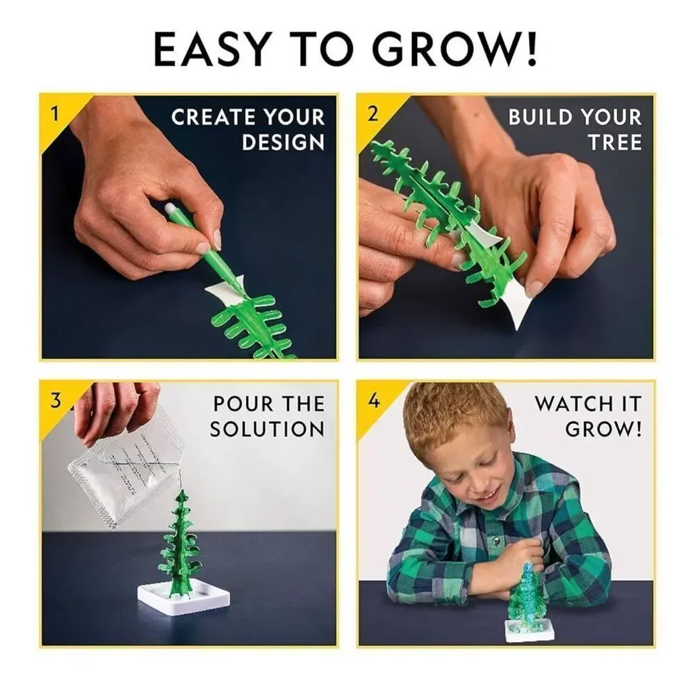 National Geographic STEM ultimate Crystal Garden growing kit brand new unused